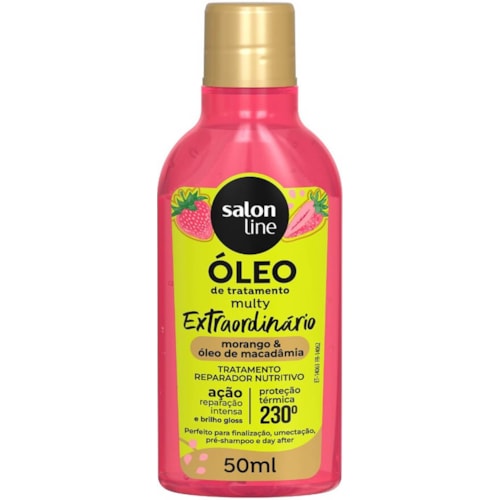 Óleo Capilar Salon Line Multy Extraordinário Morango 50ml