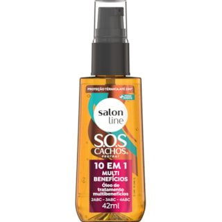 Óleo Capilar Salon Line SOS Cachos 10 em 1 Multi Banefícios 100ml