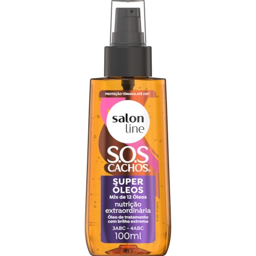 Óleo Capilar Salon Line SOS Cachos Super Óleos 100ml