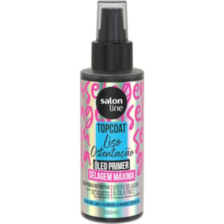 Óleo Capilar Salon Line Top Coat Liso Ostentação 120ml