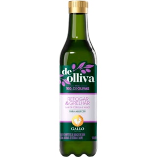Óleo Composto De Olliva Cebola e Alho P/ Refogar 500ml