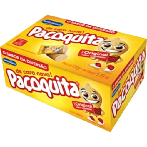 Paçoca Paçoquita Rolha embalagem 150g