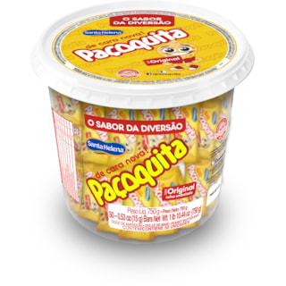 Paçoca Paçoquita Rolha Pote 750g