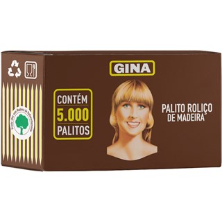 Palitos de Dente Gina 5000 unidades