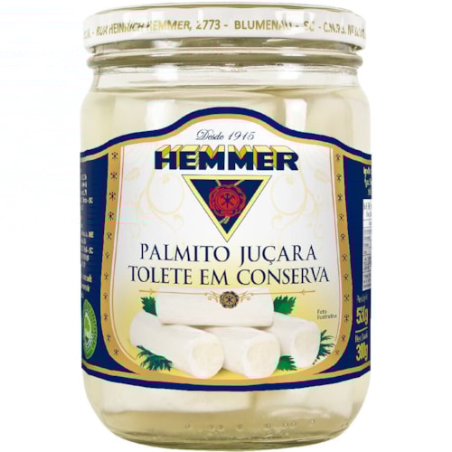 Palmito Hemmer Juçara Inteiro 300g