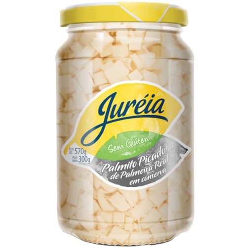 Palmito Juréia Picado Palmeira Real 300g