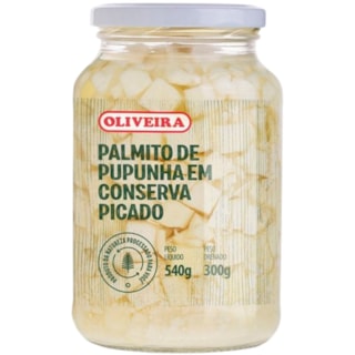 Palmito Oliveira Pupunha Picado Em Conserva 300g