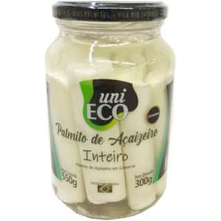 Palmito Unieco de Açaizeiro Inteiro 300g