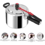 Panela de Pressão Clock Original Polida 4,5L