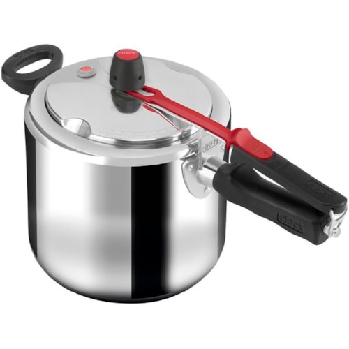 Panela de Pressão Clock Original Polida 7L