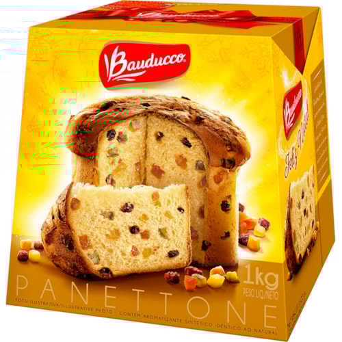 Panettone Bauducco com Frutas 1kg