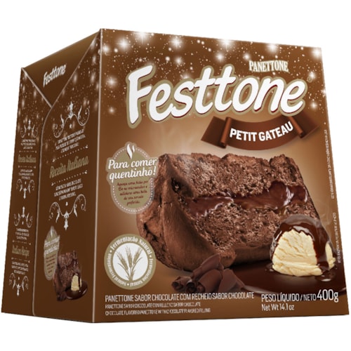 Panettone Festtone Petit Gateau 400g