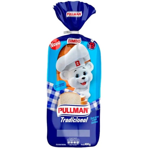 Pão de Forma Pullman Tradicional 400g