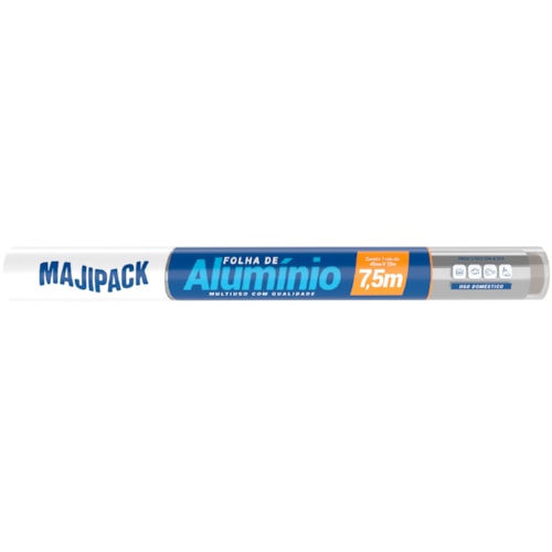 Papel Alumínio Majipack 45cmX7,5m