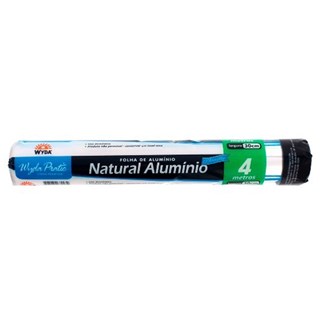 Papel Alumínio Wyda Natural 30cmx4m