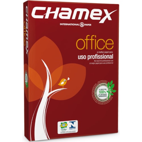 Papel Carta Chamex 75g 500 folhas