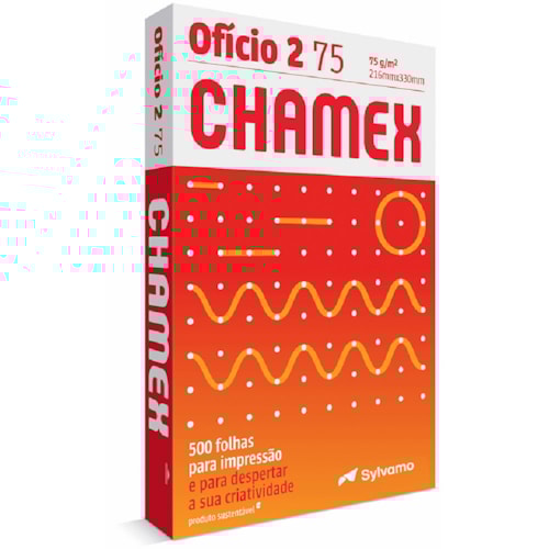 Papel Chamex Officio 2 500 Folhas