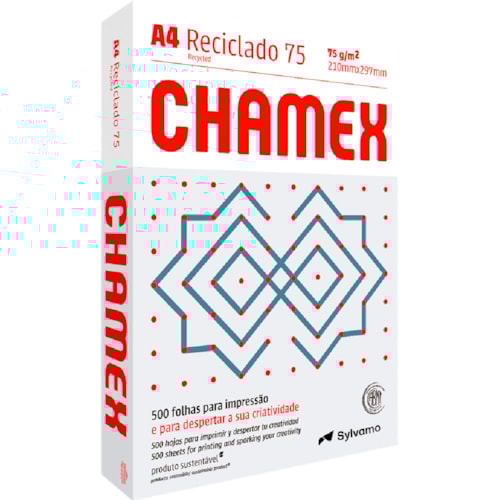 Papel Chamex Reciclado A4 500 Folhas