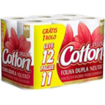 Papel Higiênico Cotton Folha Dupla Leve12Pague11