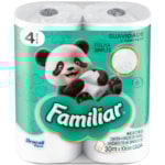 Papel Higiênico Familiar Folha Simples Neutro 30m 4Un
