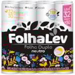 Papel Higiênico Folhalev Folha Dupla Leve 32 Pague 30
