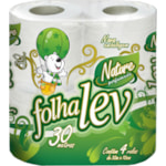 Papel Higiênico Folhalev Folha Simples Perfumado 30m 4 Unidades