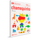 Papel Sulfite Chamequinho Branca A4 100 folhas