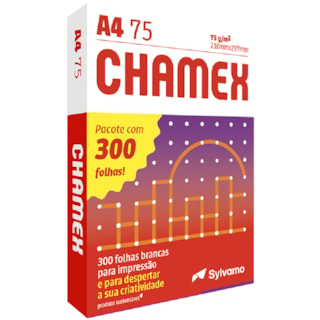 Papel Sulfite Chamex A4 Office 300 Folhas