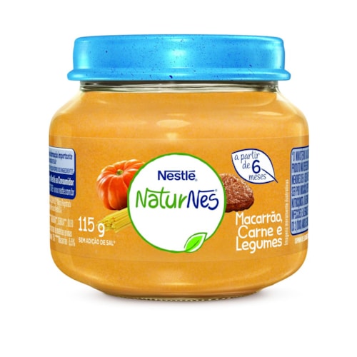Papinha Nestlé Carne e Legumes 115g