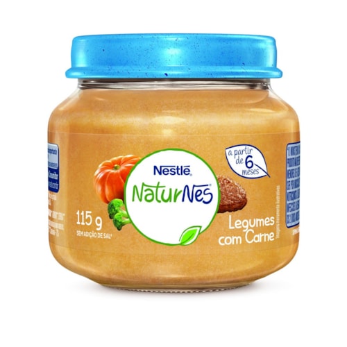 Papinha Nestlé Carne e Legumes 115g