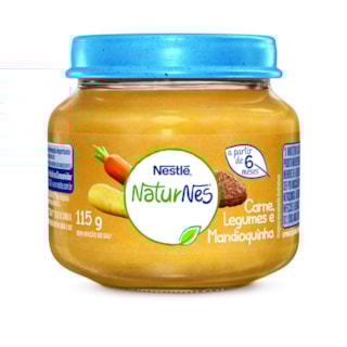 Papinha Nestlé Carne, Legumes e Mandioquinha 115g
