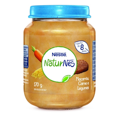 Papinha Nestlé Carnes e Macarrão 170g