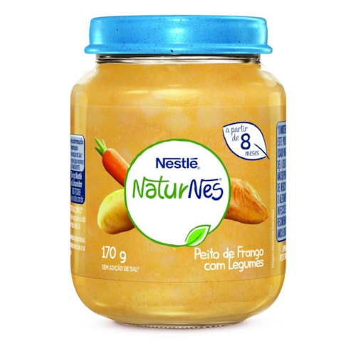 Papinha Nestlé Peito de Frango e Legumes 170g