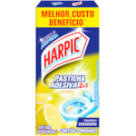 Pastilha Adesiva Harpic Citrus 2 em 1 3Un