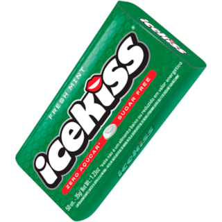 Pastilha Icekiss Zero Açúcar Fresh Mint 35g