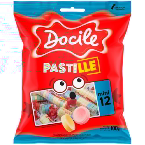Pastilhas Docile Mini 100g