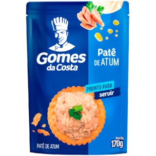 Patê de Atum Gomes da Costa Tradicional Sachet 170g
