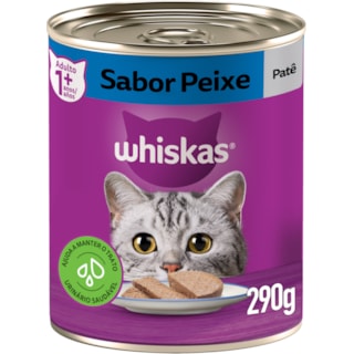 Patê Enlatado Whiskas Sabor Peixe 290g