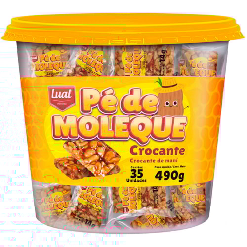 Pé de Moleque Lual Crocante 14g