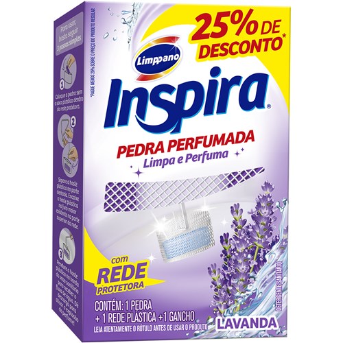 Pedra Sanitária Inspira Perfumada Lavanda