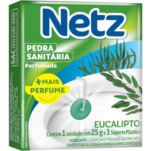 Pedra Sanitária Netz Eucalipto 12Un 25g