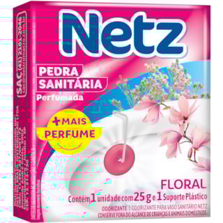 Pedra Sanitária Netz Floral 12Un 25g