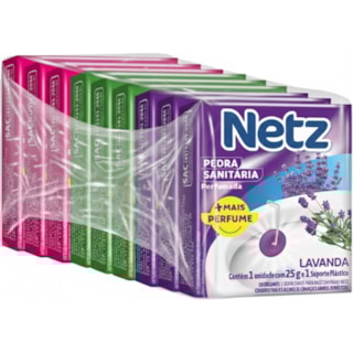 Pedra Sanitária Netz Sortidos 12Un 25g