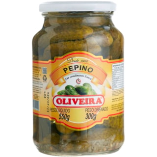 Pepino Oliveira Em Conserva 300g