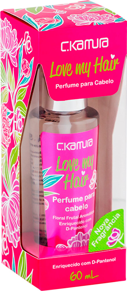 Perfume Capilar C.Kamura Love My Hair 60ml - Destro