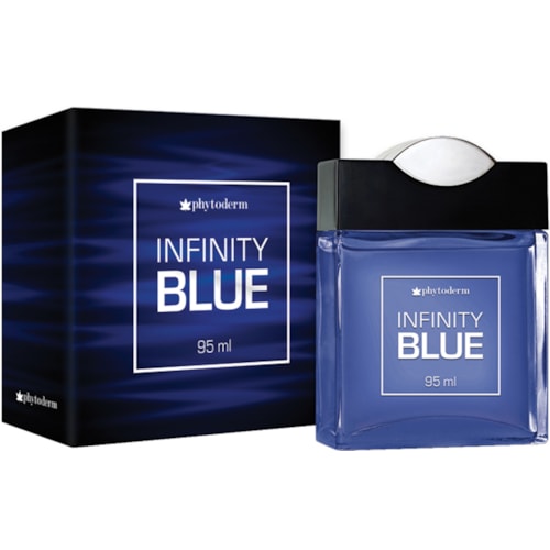 Perfume Infinity Blue Masculino Phytoderm Deo Colônia 95ml