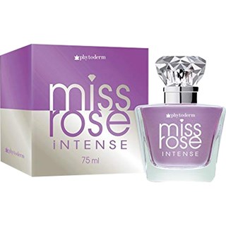 Perfume Miss Rose Intense Feminino Phytoderm Deo Colônia 75ml