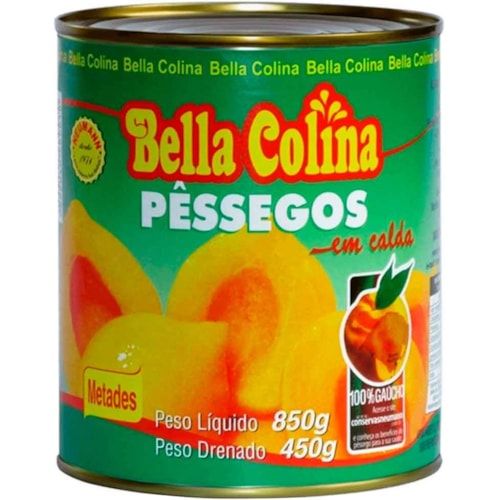 Pêssego Bella Colina em Calda 850g