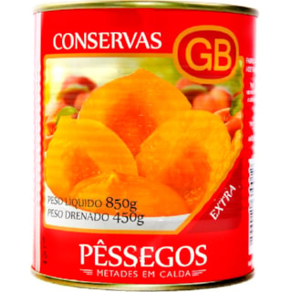 Pêssego em Calda GB Extra Metades 450g