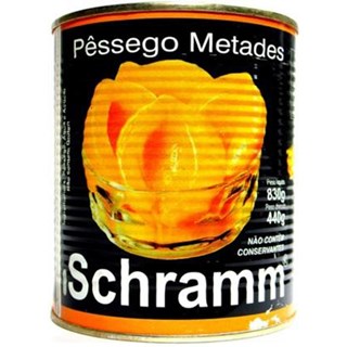 Pêssego em Calda Schramm Metades Extra 450g